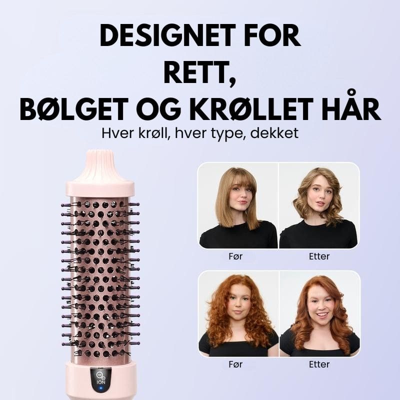 Termisk hårbørste