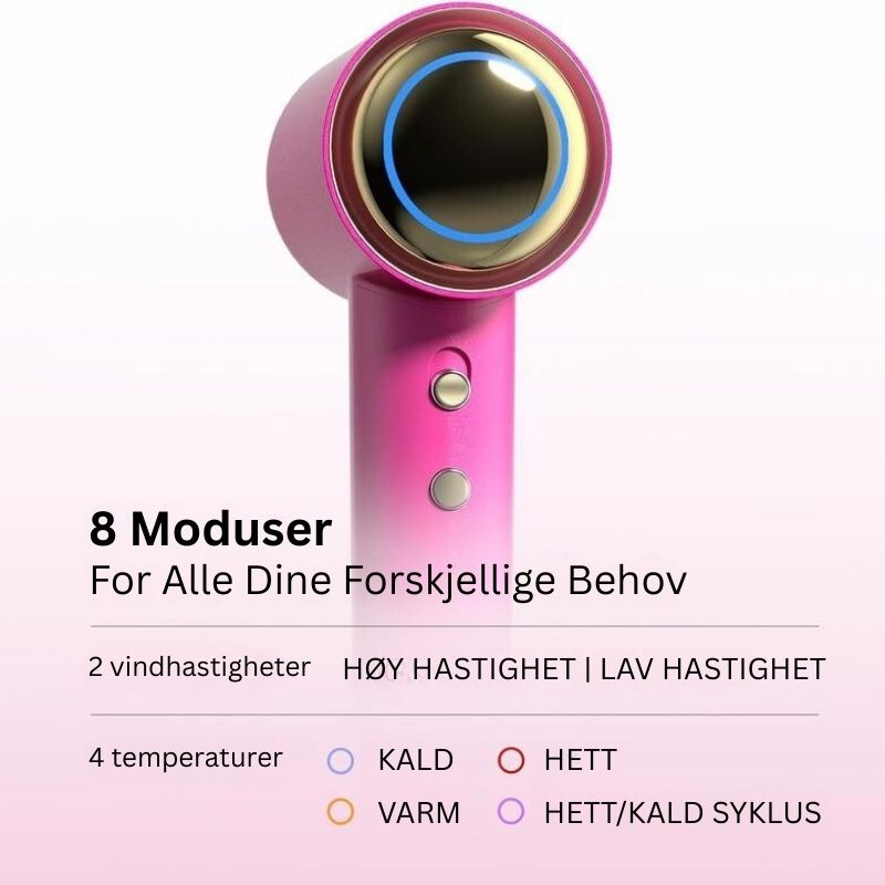 Plasma høyhastighets hårføner