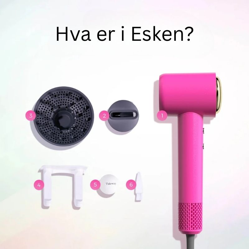 Plasma høyhastighets hårføner