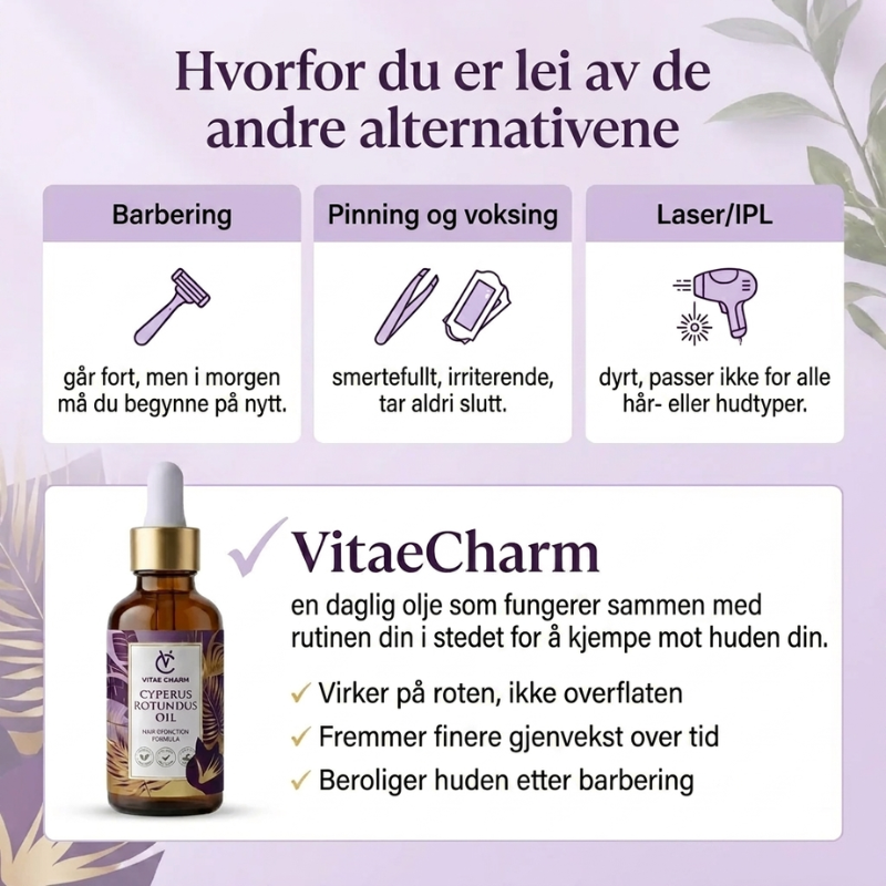 TEST-Vitae Charm Hair Reduction Serum