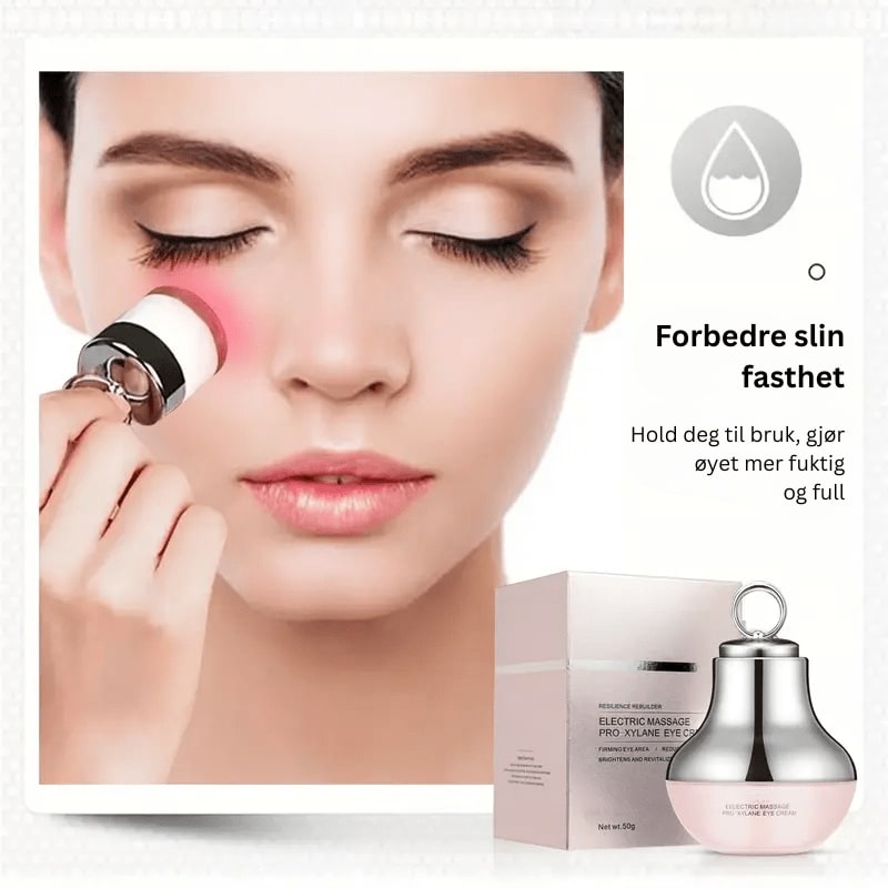 Dark Circles and Firming Cream med rødt lys