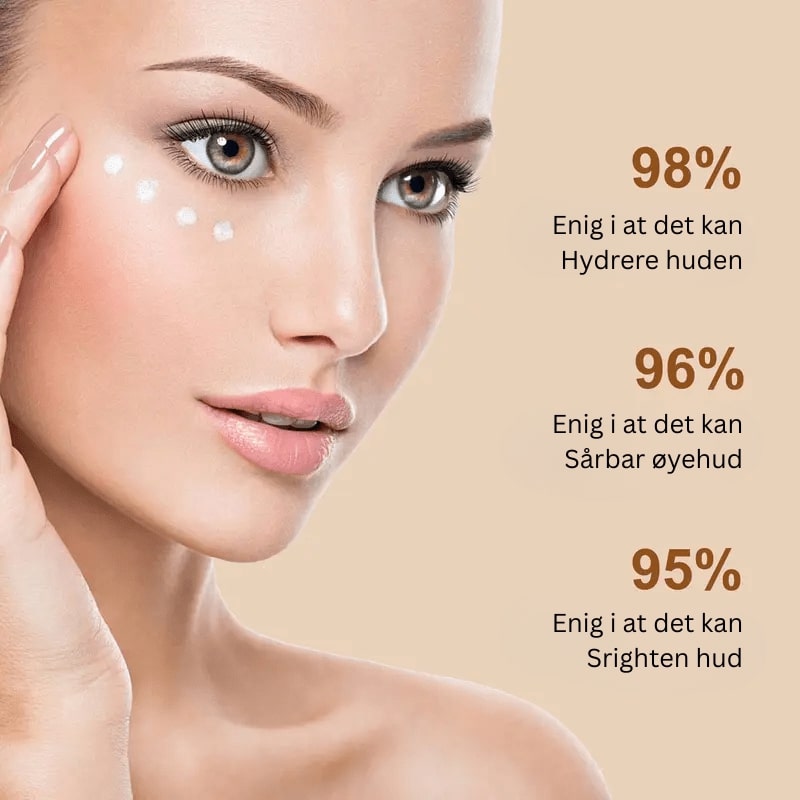 Dark Circles and Firming Cream med rødt lys